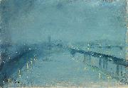 Lesser Ury London in the fog France oil painting artist
